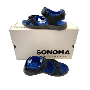 Sonoma Water Friendly Barbon Kids River‎ Sandals Boys 12 NWT
